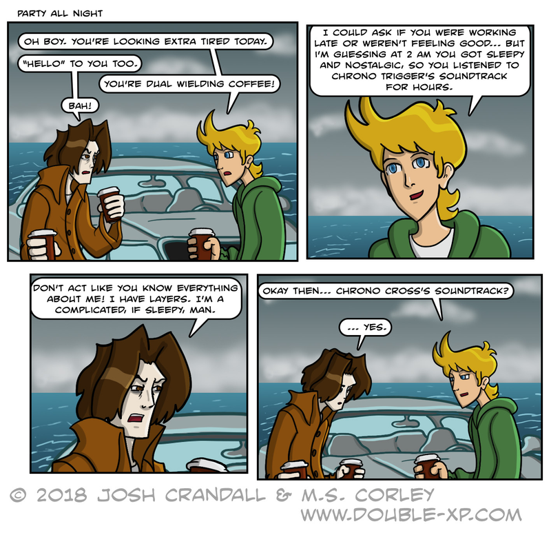Illustration for article titled Sunday Comics: Dual Wielding Coffee